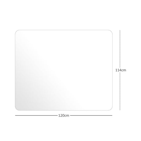 Nicoman Chair Mat for Hard Floors - 114x120cm