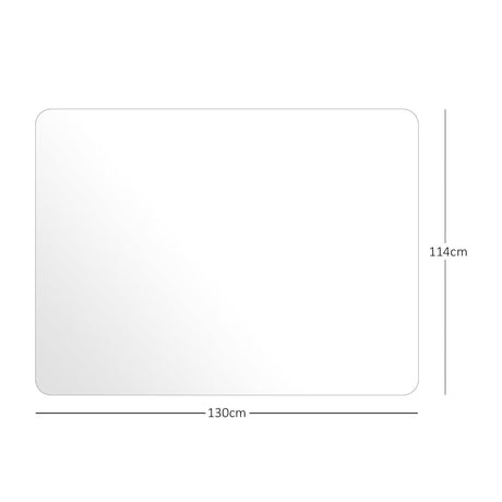 Nicoman Chair Mat for Hard Floors - 114x130cm