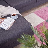The Rugs Myshaggy Geometric Pink Rug