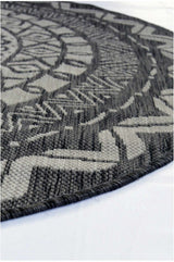 County Circle Indoor‑Outdoor Rug 11659A by The Rugs