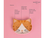 Mason Cash Ginger Cat Bowl, 16x13cm, Orange