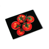 Orsina Picar Tomato Design Glass Chopping Board