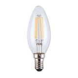 Pagazzi E14 4W LED Clear Candle Dimmable Bulb