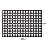 Nicoman Heavy Duty Non Slip Rubber Ring Entrance Doormat