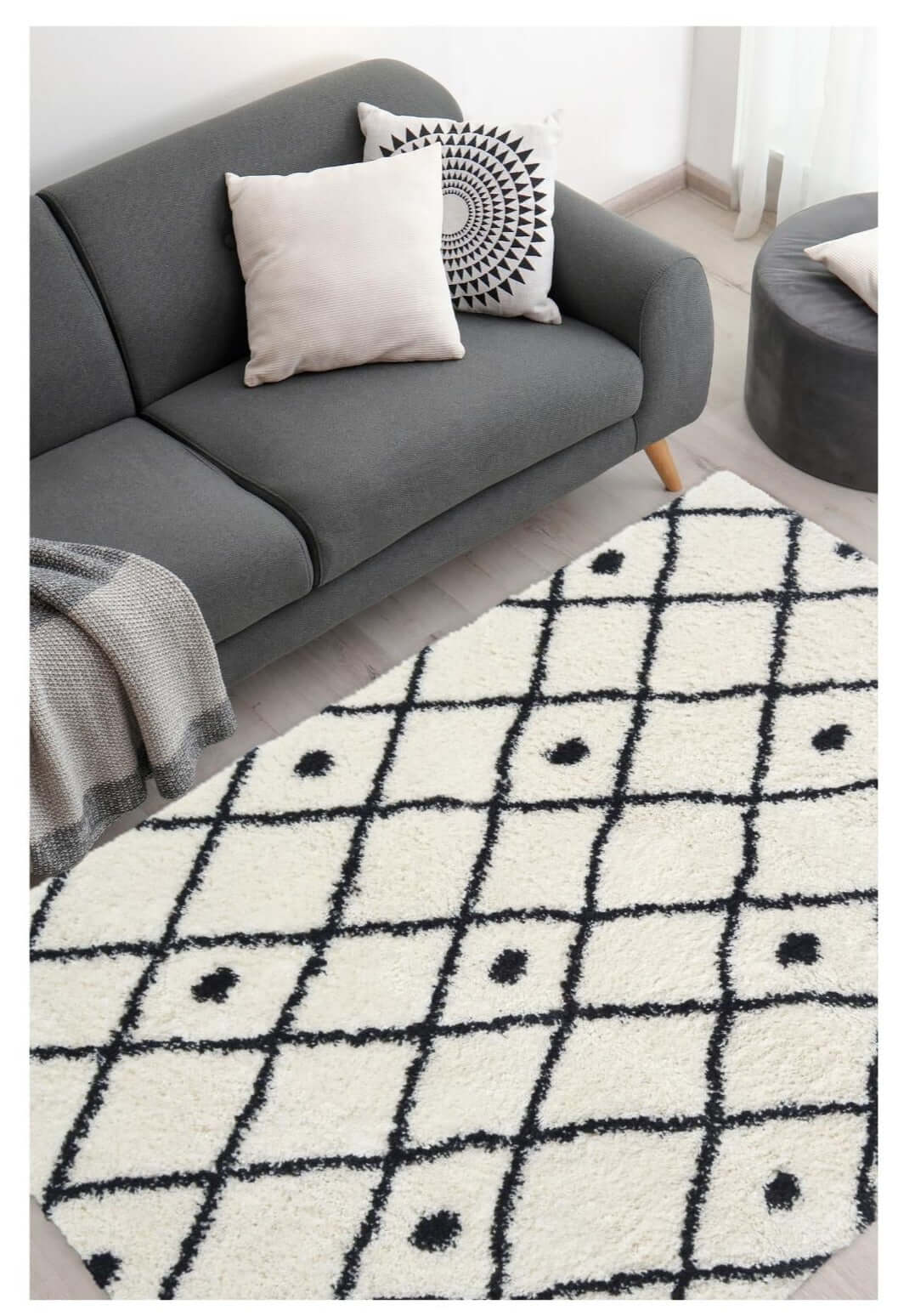 Snug Nomadic Shaggy Rug | Plush 30mm Pile Comfort