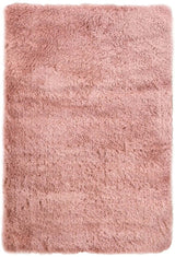 Soft Washable Pink Shaggy Rug SA-07 by The Rugs
