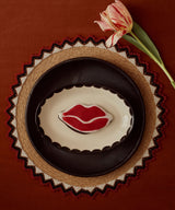 CasaLatina Chamba Black Clay Dinner Plate - Set of 4