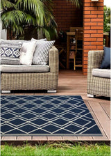 County Diamonds Indoor‑Outdoor Rug 11651A by The Rugs