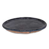 Yorkshire Bonsai Glazed Bonsai Pot with Drip Tray Oval YB3312 - 15cm