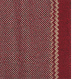 Washable Designer Bordered Red Rug | 116R