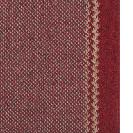 Washable Designer Bordered Red Rug | 116R