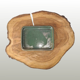 Yorkshire Bonsai Green Glazed Rectangle Drip Tray Plant - 16cm