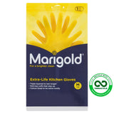 Marigold Kitchen Rubber Gloves, Medium, Yellow
