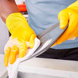 Marigold Kitchen Rubber Gloves, Medium, Yellow