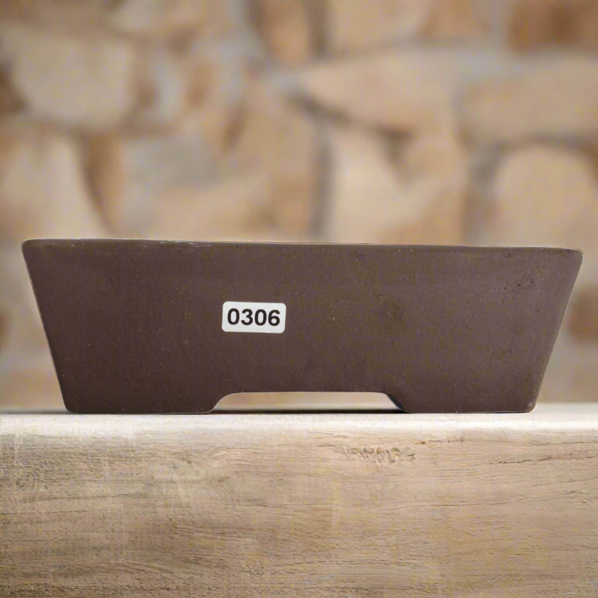 Yorkshire Bonsai Unglazed Bonsai Pot Rectangle - 18cm