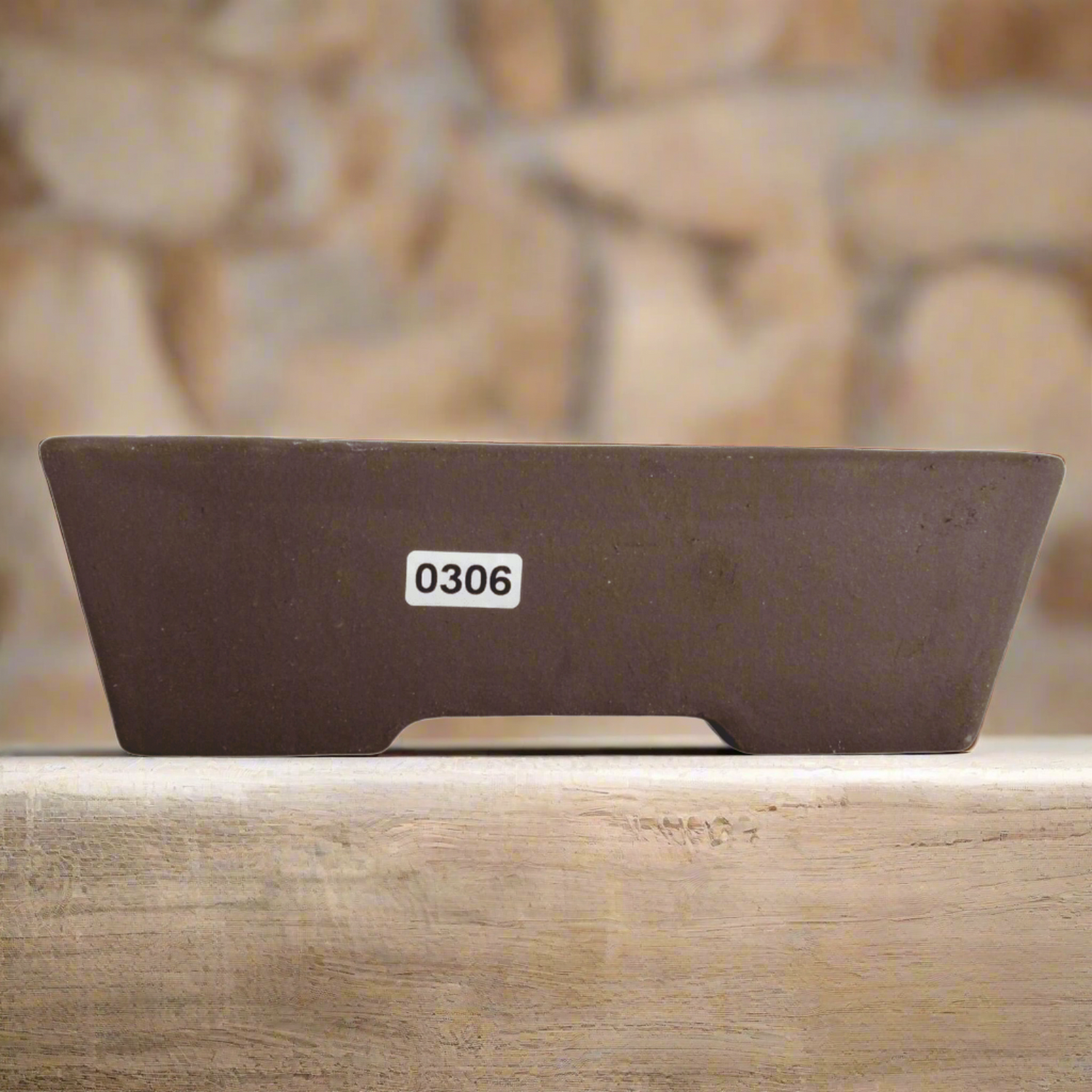 Yorkshire Bonsai Unglazed Bonsai Pot Rectangle - 18cm