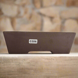 Yorkshire Bonsai Unglazed Bonsai Pot Rectangle - 18cm