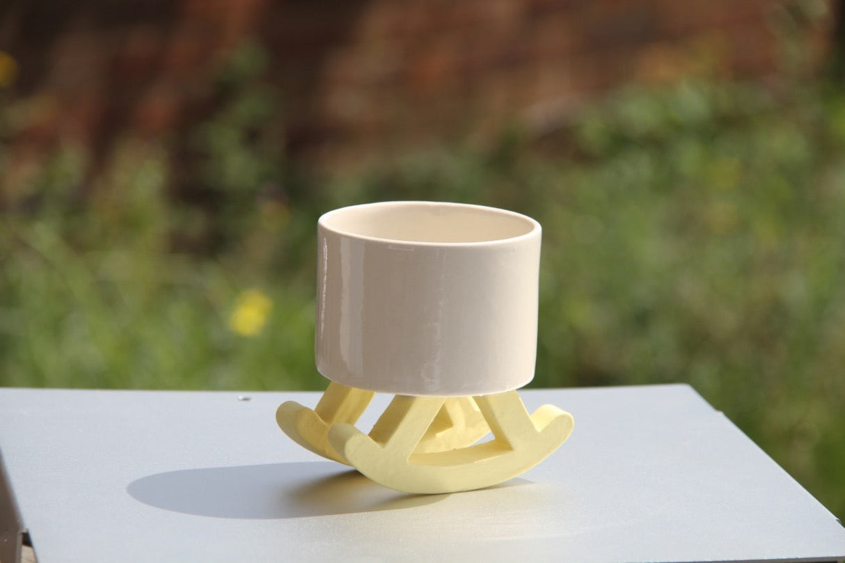4AM Studio Rocky Chair Whisky Cup - Yellow