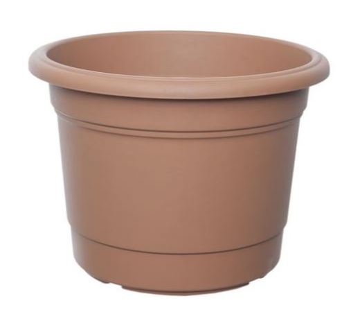 Whitefurze Milano Terracotta Round Planter, 50cm