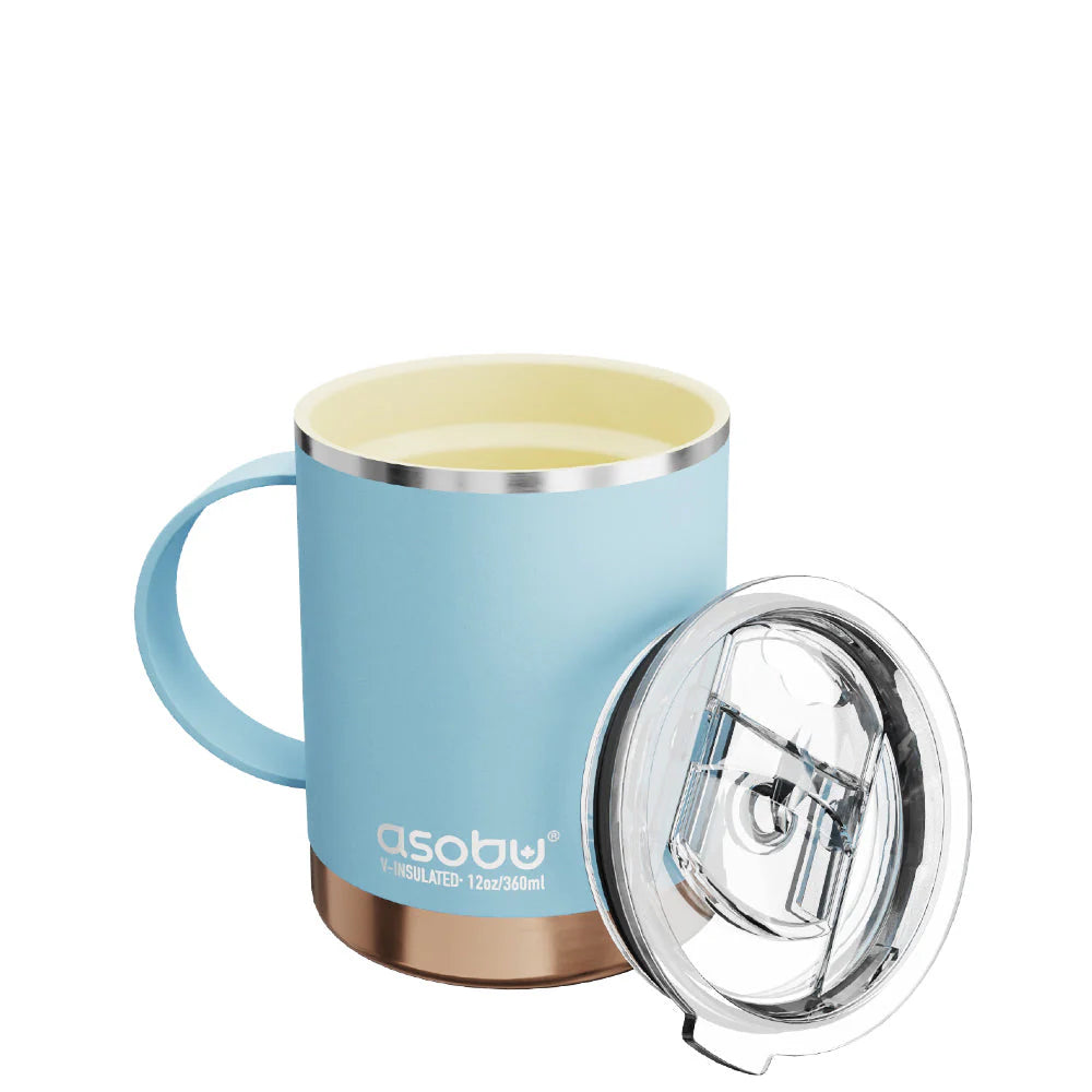Asobu Ultimate Mug, 360ml, Slate Blue