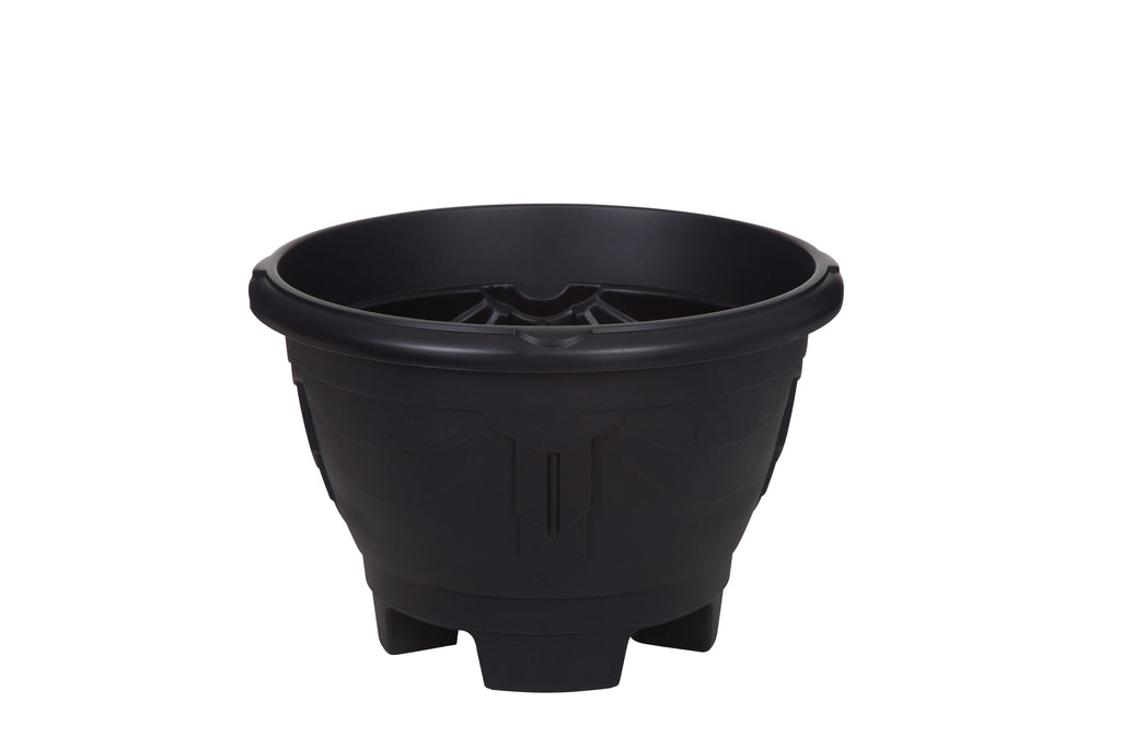 Whitefurze Venetian Terracotta Round Planter With Legs, 26cm