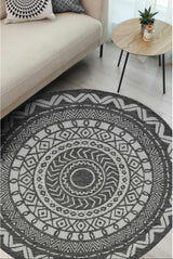 County Circle Indoor‑Outdoor Rug 11659A by The Rugs