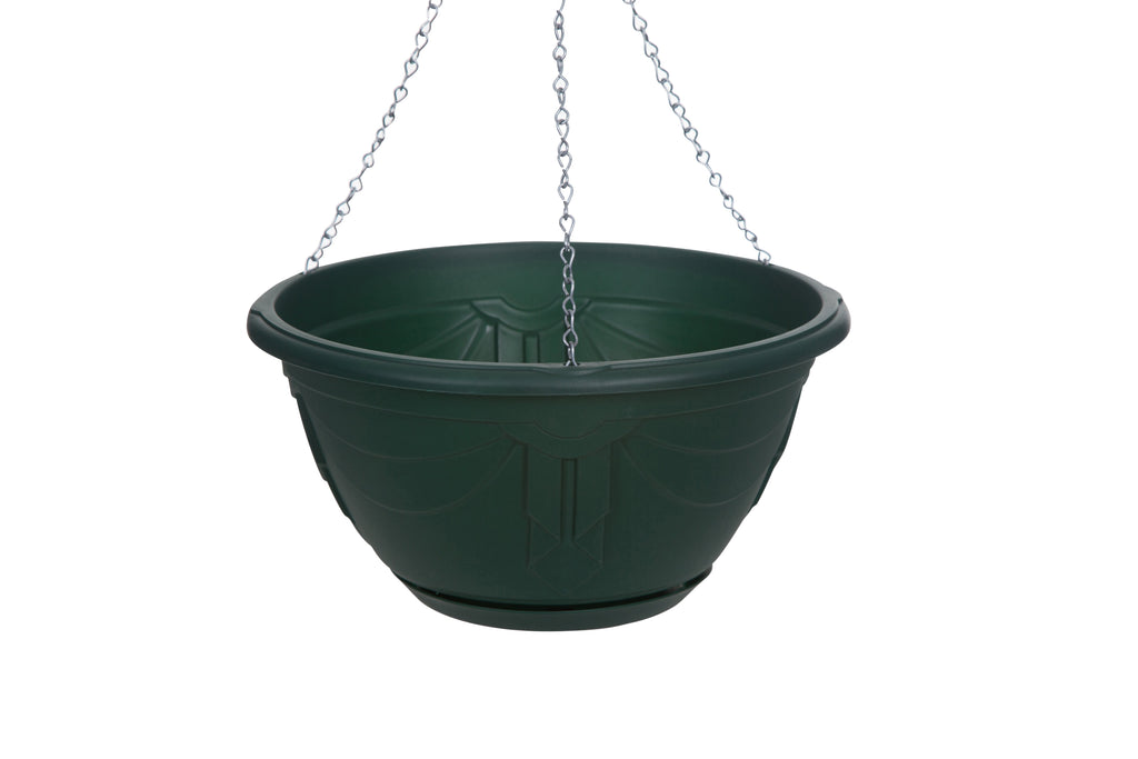 Whitefurze Venetian Terracotta Hanging Basket, 32cm