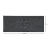 Heart Embossed Spaghetti Door Mat Non Slip PVC | Nicoman