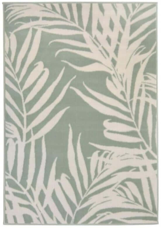 Maestro Leaf Green Rug | 100% polypropylene