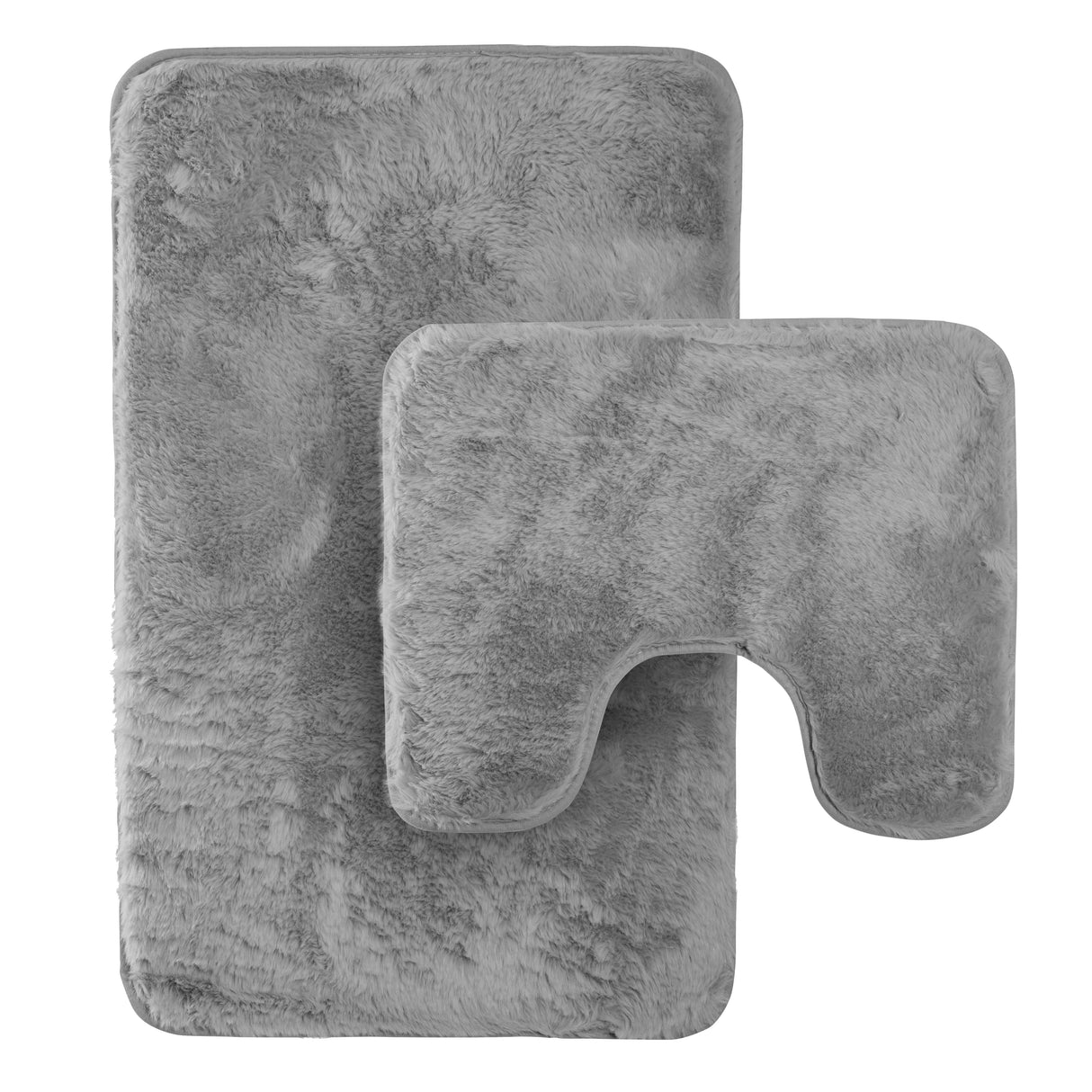 2 Piece Extra Soft Non Slip Bath Mat Set by OLIVIA ROCCO