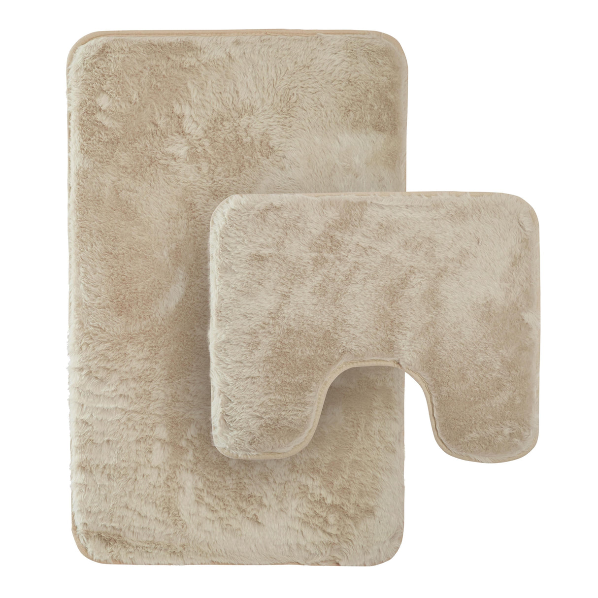 2 Piece Extra Soft Non Slip Bath Mat Set by OLIVIA ROCCO