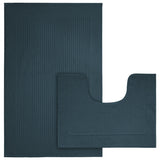 2 Piece Monaco Non Slip Bath Mat Rug Set by OLIVIA ROCCO