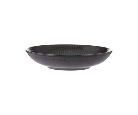Mason Cash Reactive Linear Pasta Bowl, Black, 23cm