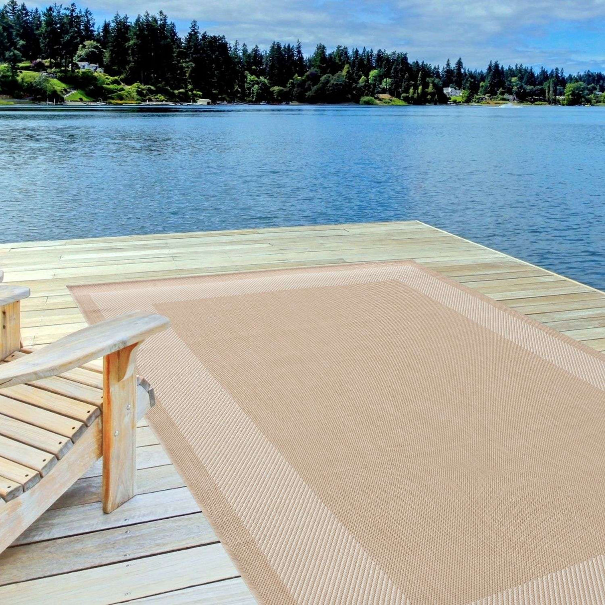 The Rugs Ecology Outdoor Rug Beige 200B