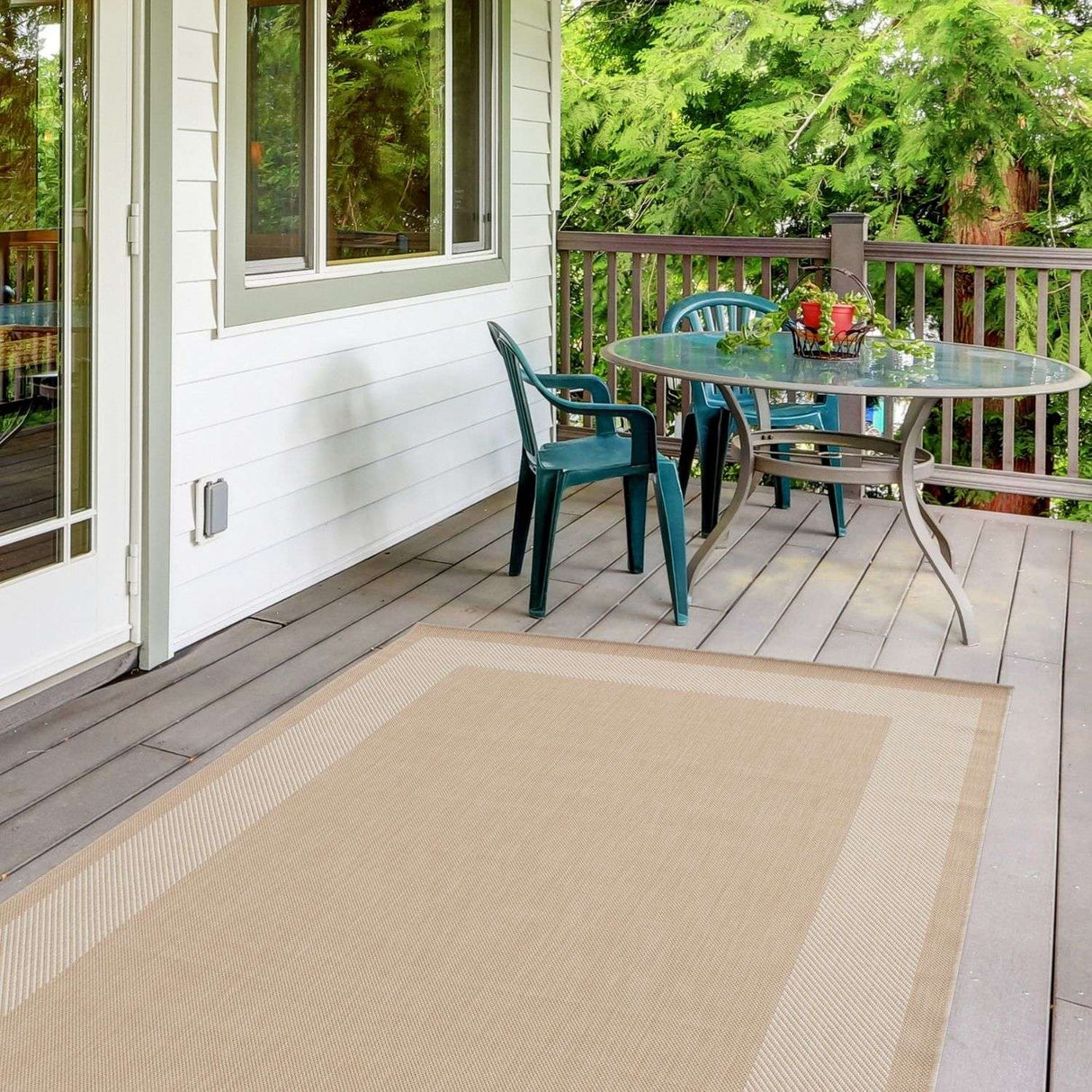 The Rugs Ecology Outdoor Rug Beige 200B