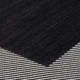 Ecology Outdoor Rug Black 200BL by The Rugs
