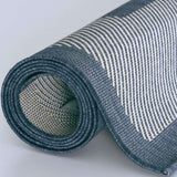 Ecology Outdoor Rug Blue 200BL by The Rugs