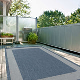 Ecology Outdoor Rug Blue 200BL by The Rugs