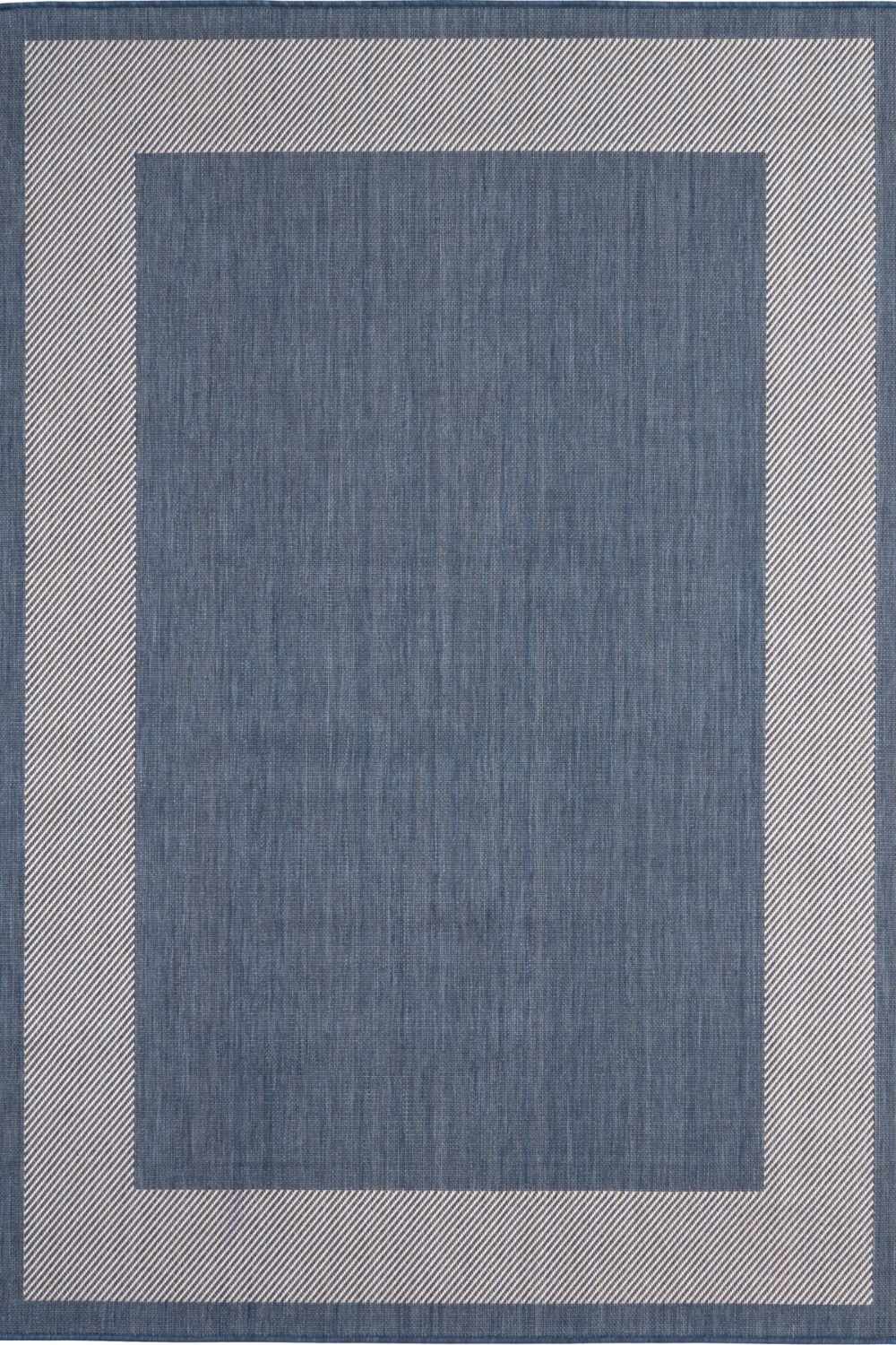 Ecology Outdoor Rug Blue 200BL by The Rugs