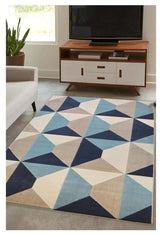 Creation Abstract Rug 18241 – Geometric Low-Pile Rug | The Rugs