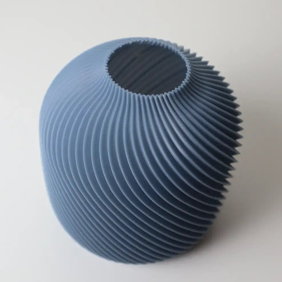 Filamora Studios Bold Spiral Mac Vase - 3D Printed