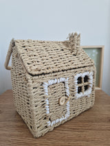 Blush & Bale Wicker House Basket - 20 x 36cm