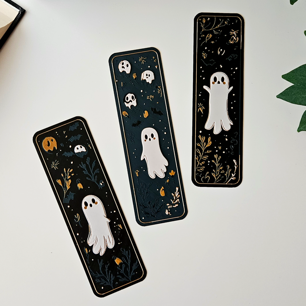 Filamora Studios Cute Ghost Bookmarks