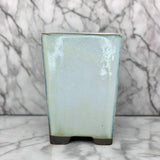Yorkshire Bonsai Cream Glazed Cascade Bonsai Pot Ceramic - 18cm