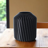 Filamora Studios Macbeth Pleated Japandi Vase
