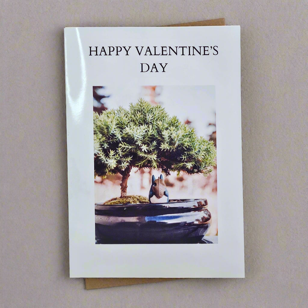 Yorkshire Bonsai Personalised Valentine’s Day Greeting Card