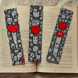 Filamora Studios Love Doodles Bookmark Set