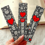 Filamora Studios Love Doodles Bookmark Set