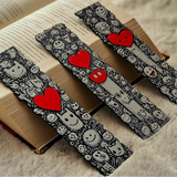 Filamora Studios Love Doodles Bookmark Set