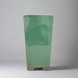Yorkshire Bonsai Cascade Bonsai Pot Sea Green Glazed - 9cm